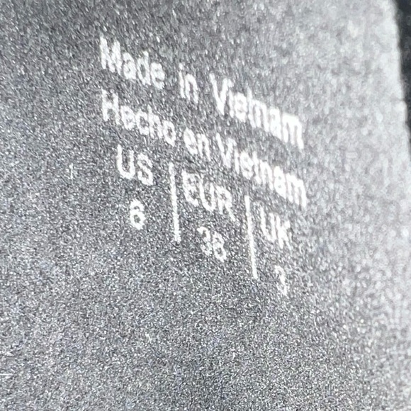 ALDO Nirema Rhinestone Stiletto Pump Pewter Silver and Black Size 6 - Picture 11 of 11